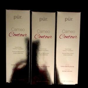 Pur Cameo Contour duo ended contour & blending sponge bundle of 2 bnib
